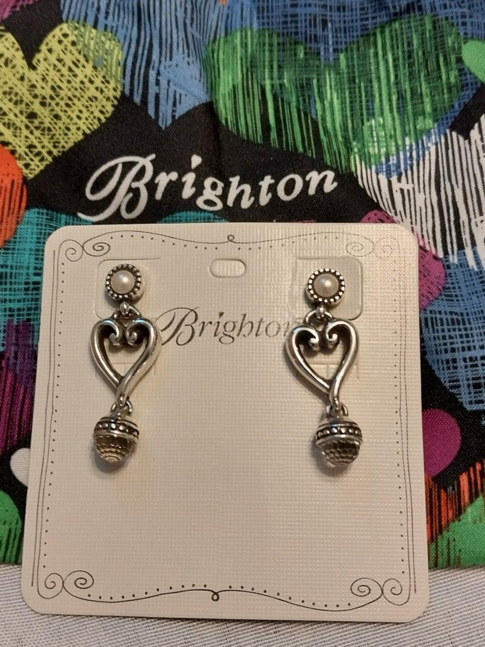 💗Brighton "Alcazor" Drop Post Earrings NWOT Dust Bag💗